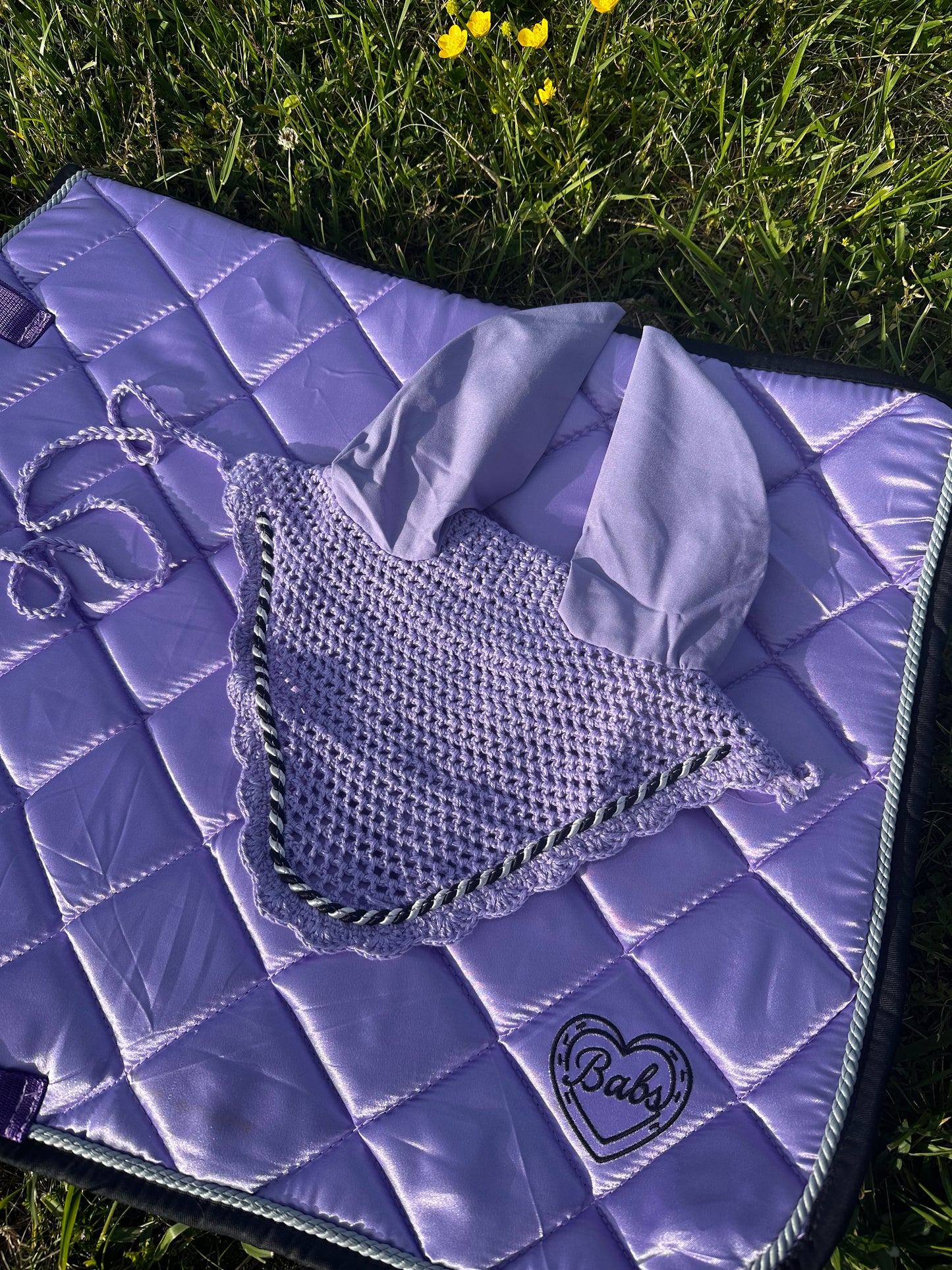 Lavender Jade Ear Bonnet