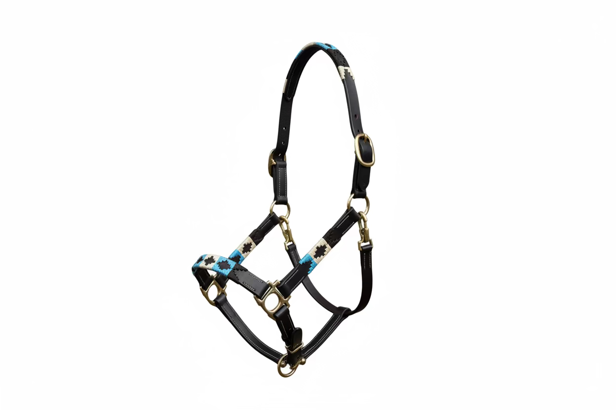 The Pampa - Augustus - Premium Polo-Style Leather Halter